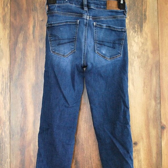 American Eagle Next Level Stretch Hi Rise Jegging 000 - Picture 1 of 8